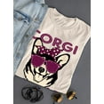 thumbnail image 3 of Corgi Mama T-Shirt Women -Image by Shutterstock, Female Medium, 3 of 4