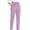Purple(1), variant on Diufon Women Corduroy Pants Elastic Waist Straight Leg Pant Casual Fall Winter Trousers with Pockets