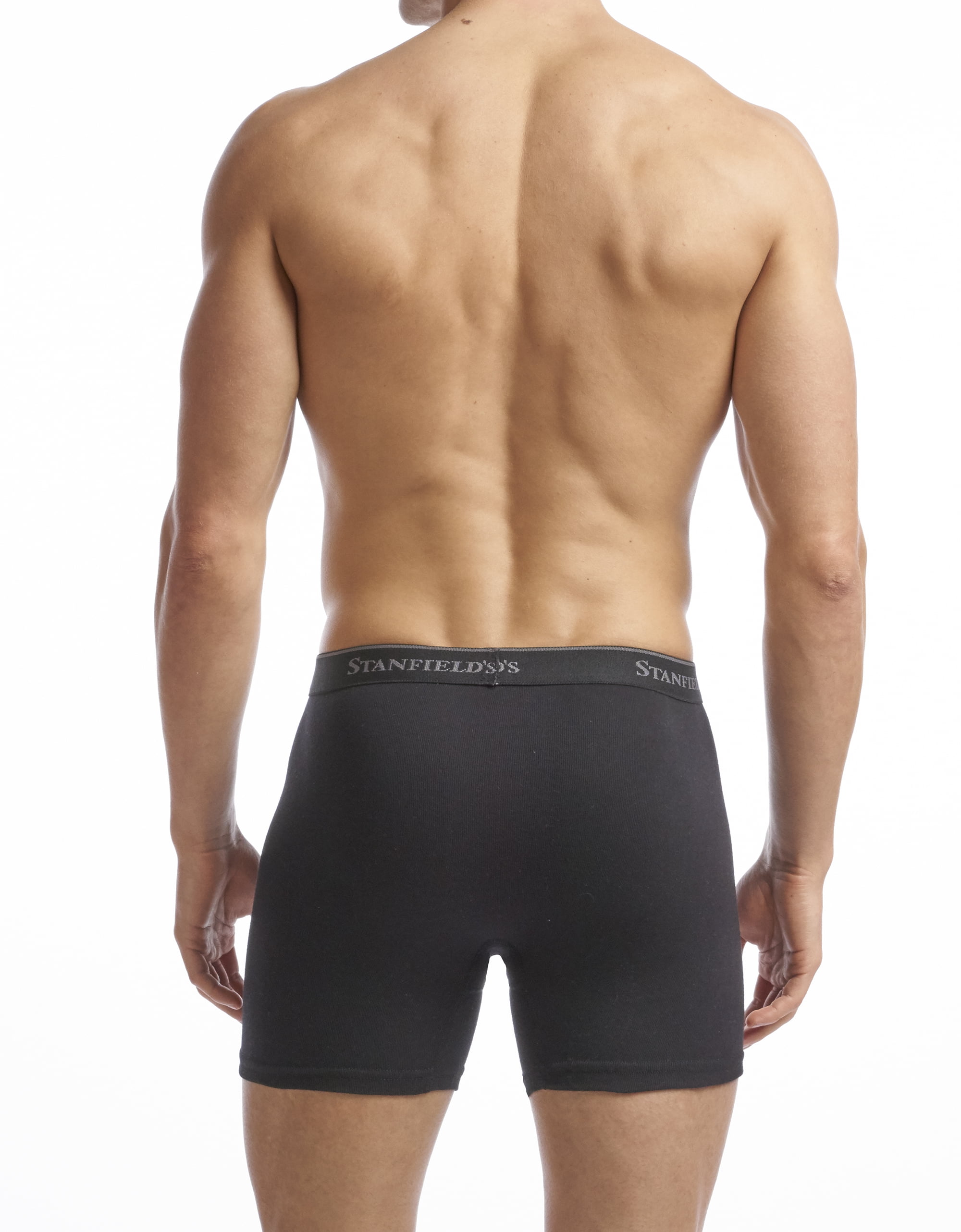 SUPREME BLACK WITH WHITE LABLE Underwear Boxer Briefs Size M (SINGLES) ONE  BOXER