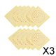 thumbnail image 1 of 3x Cubierta de Desagüe Del Fregadero Colador de Desagüe de Ducha Antiobstrucción Colador de Suelo Desechable Almohadilla de Filtro Cubierta de Drenaje 3 piezas, 1 of 10