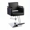 Jaxpety Classic Black Barber Chair Salon Styling Beauty Equipment Haircut Base