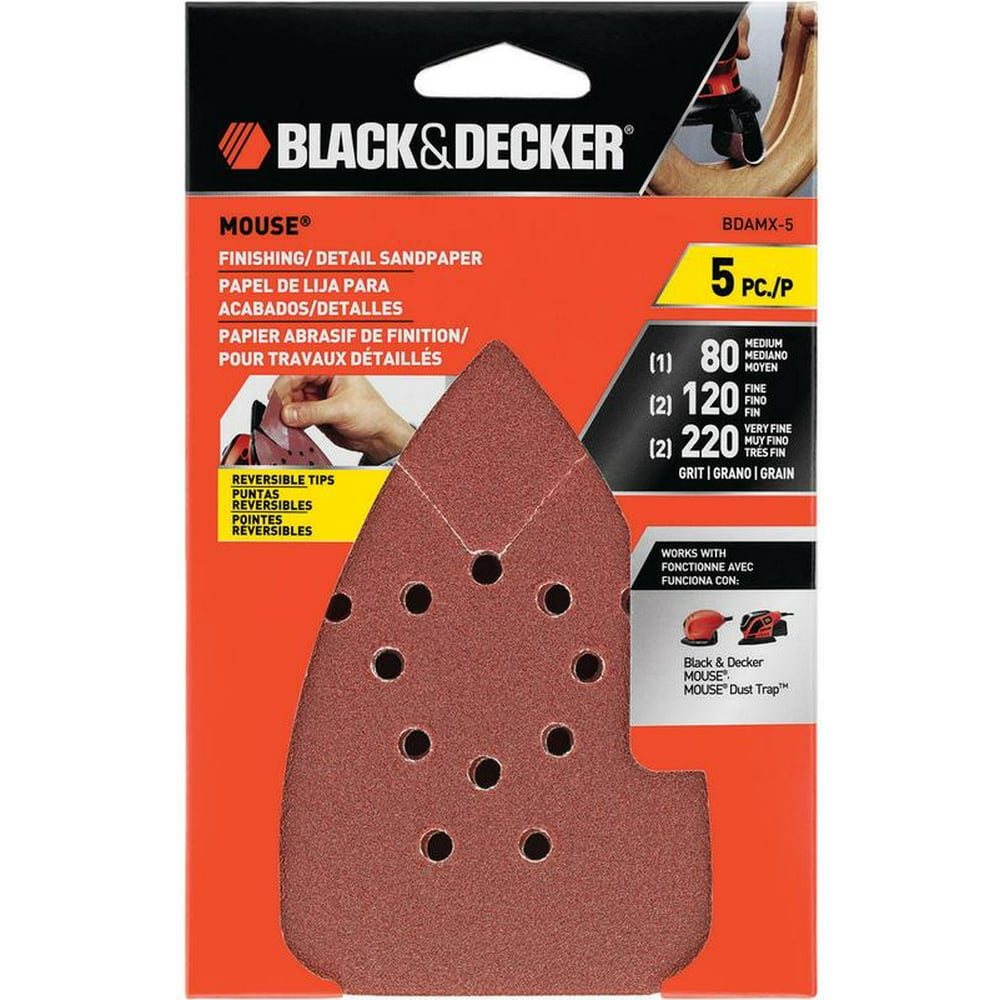 Black & Decker BDAMX5 Reusable Assorted Sandpaper Kit