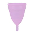 thumbnail image 1 of Copa menstrual femenina de silicona reutilizable a prueba de fugas, herramienta para el cuidado de la salud menstrual (morado L), 1 of 5