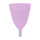 thumbnail image 1 of Copa menstrual femenina de silicona reutilizable a prueba de fugas, herramienta para el cuidado de la salud menstrual (morado L), 1 of 5