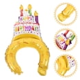 thumbnail image 3 of ColoMX 25 uds. Diadema con globos inflable, diadema decorativa para niños, diademas decorativas, suministros para fiestas, 3 of 7