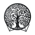 thumbnail image 6 of Hose Holder, Garden Water Reel Hanger,Outdoor Water Pipe Iron Rack,Wall-Mounted, Outdoor Hose Storage, Decorative Water Pipe Rack, Tree Pattern, 6 of 7