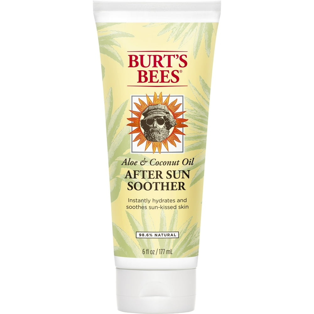 Burt's Bees Aloe & Coconut Oil AfterSun Soother, 6 Oz