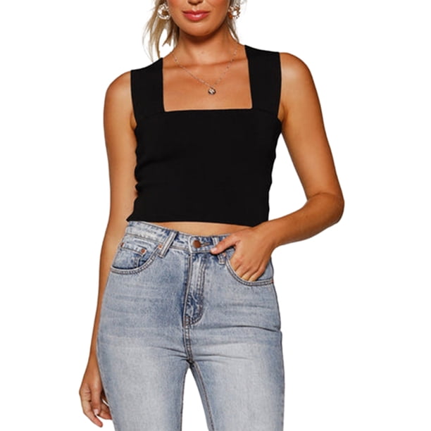 Txlixc Chaleco de punto de verano femenino Txlixc moda