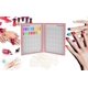 thumbnail image 3 of Nail art embedded color card box nail art color card display board white 216 colors, 3 of 4