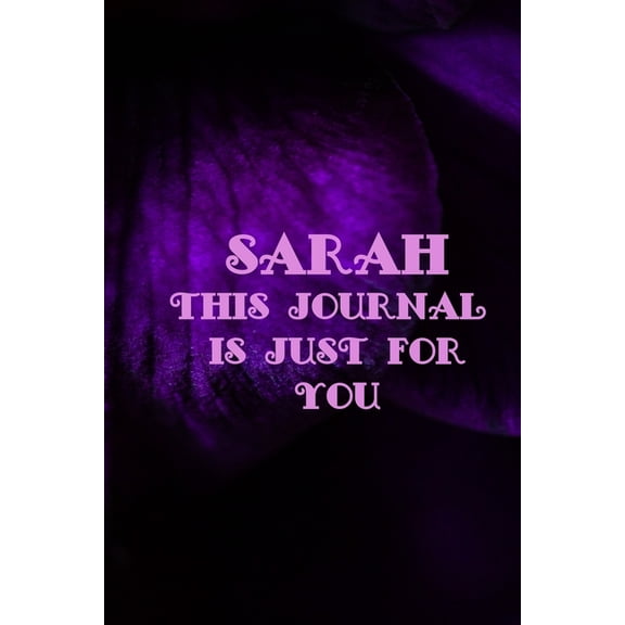 Sarah: This Is Just for You (Paperback)