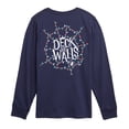 thumbnail image 2 of Marvel - Deck The Walls - Youth Long Sleeve Graphic T-Shirt, 2 of 4