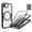 Black, variant on ELEHOLD for iPhone 17e / iPhone 16e Case with Screen Protector, Compatible with Mag safe Accessory,  Built in Screen Protector Clear Full Body Protection Rugged Shockproof Cover, Pink