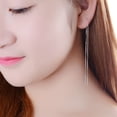 thumbnail image 6 of Opvise 1Pc Fashion Women Long Linear Chain Dangle Ear Line Threader Earring Jewelry, 6 of 7