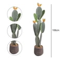 thumbnail image 4 of Artificial Cactus, 42" Tall Fake Big Cactus Plants, Faux Cacti Realistic Lifelike Cactus Plant For Home Office Shop Garden Indoor Outdoor Decoration, 4 of 9