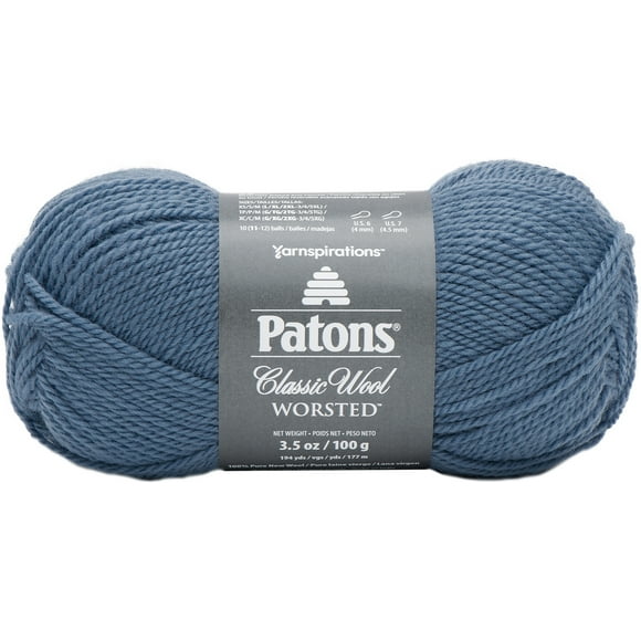 Patons Classic Wool Yarn-Country Blue