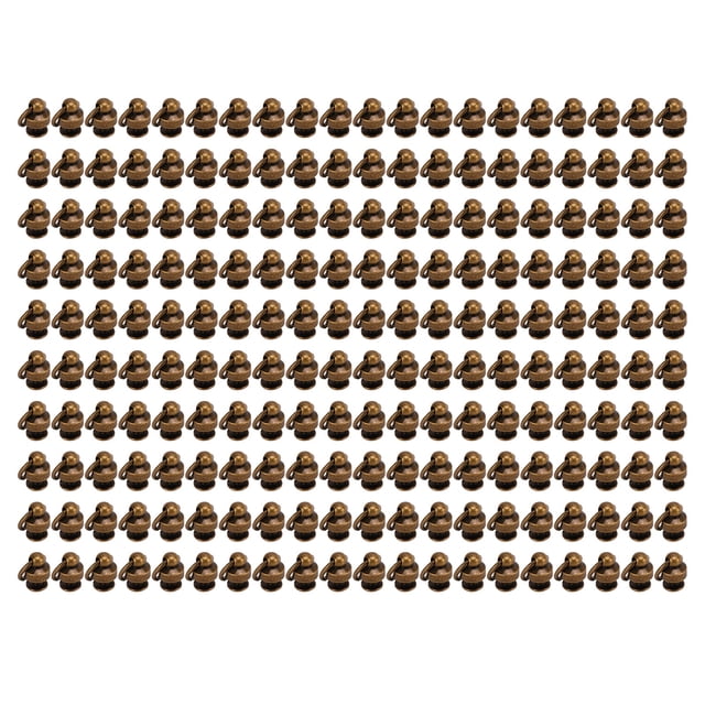 Pull Rings Rivet, Exquisite Workmanship Copper Material Round Head Rivets For Shoes Bronze