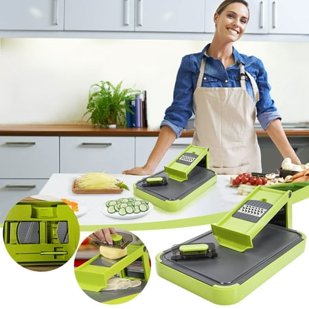 

6-In-1 Multifunctional Kitchen Chopping Board Vegetable Can Be Diced Potato Can Be Cut And Chip Cutter Set