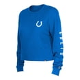 thumbnail image 2 of Women's New Era  Royal Indianapolis Colts Sport Night Thermal Long Sleeve T-Shirt, 2 of 3