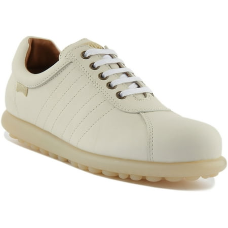 

Camper Pelotas Men s Lace Up Sports Inspired Leather Shoes In White Size 12