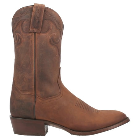 Dan Post Boots Mens Simon Embroidered Round Toe Cowboy Mid Calf Boots