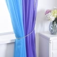 thumbnail image 5 of 15 Color Solid Sheer Voile Net Curtains/Drape/Panel/Scarf/Valance, Swag Swags, Swags with Tassle Assorted Door Window for Living Room Bedroom Kitchen Patio Villa Parlor Sliding Door, 5 of 6
