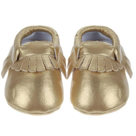 

Nitouy PU Leather Baby Shoes Newborn Shoes Soft Infants Crib Shoes