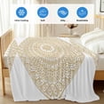 thumbnail image 4 of Beige Boho Cooling Blanket,Lightweight Breathable Summer Throw Blanket with Double Sided Cold Effect,Retro Farmhouse Ethnic Abstract Geometric Art Picnic Blankets Bed Sheet for Hot Sleepers 50"x60", 4 of 8