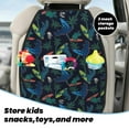 thumbnail image 5 of Gaeub Dinosaur Print Anti-Kick Storage Mat for Car Seats 2 Pcs, Car Kick Mats with 3 Pocket Protector, Essential Car Seat Protector for Child Car Seat,Car Seat Protector, 5 of 8