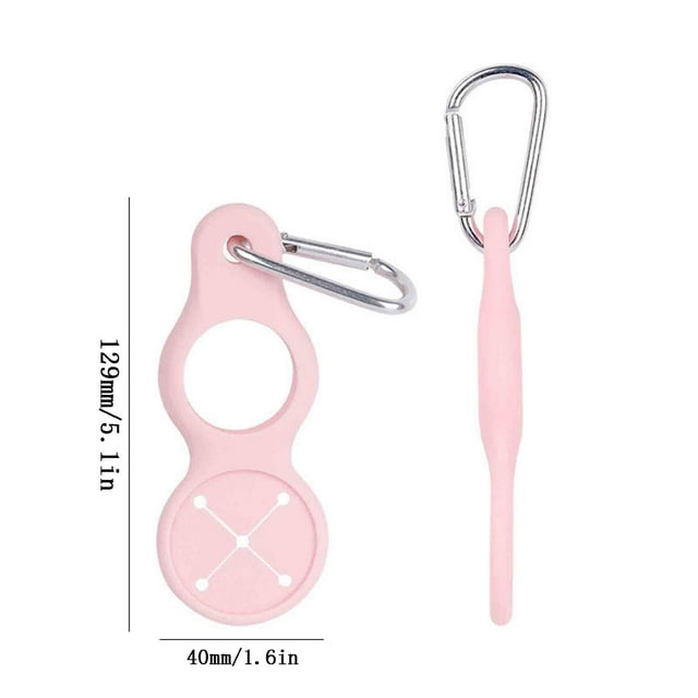 Bouteille d'Eau pour Chien en Silicone, Pince pour Bouteille d'Eau de Sport, Support de Bouteille d'Eau de Plein Air pour la Randonnée, Bouteilles d'Eau en Acier Inoxydable