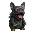 thumbnail image 4 of Yooshoverk Resin Monster Dog Figurine, Handcrafted Ornament for Home Decor & Collectibles, 4 of 5