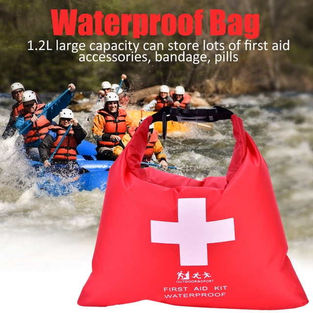 Dioche Drifting Primeros Auxilios Suministros Bolsa de Almacenamiento, 1.5L Portable Outdoor Activities Bolsa de Bolsa Impermeable para Acampar Drifting Hiking Unbranded TJ05912