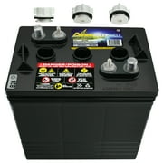 Crown Battery BCI Group GC2 6V 240AH Deep Cycle Golf Cart and Scrubber Battery X4