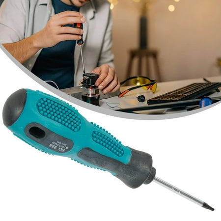 

T6-for T10 Torx Screwdriver Magnetic Anti-Slip Handle Hand Repaire Tools 5.3Inch T6