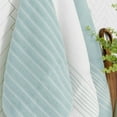 thumbnail image 3 of All-Clad Skipping Stripe & Wave Kitchen Towels, 4-Pack, Rainfall, 3 of 5