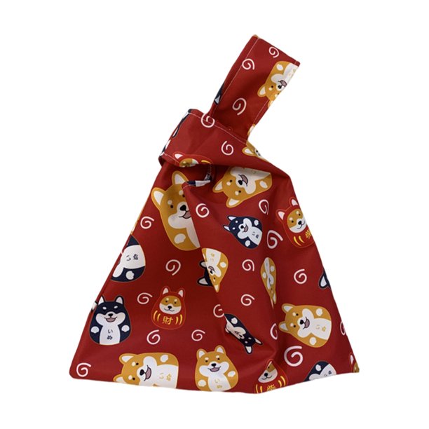 Bolso De Moda Bolso organizadora de cosméticos para mujer, versátil, linda, para uso diario, con cierre de nudo, para mujer