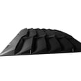 thumbnail image 6 of Ikon Motorsports Compatible with 16-20 Honda Civic 2Dr Coupe Rear Window Louver Sun Shade Cover Windshield Vent 2016 2017 2018 2019 2020, 6 of 8