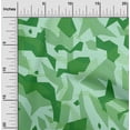 thumbnail image 2 of oneOone Cotton Flex Green Fabric Abstract Craft Projects Decor Fabric Printed By The Yard 40 Inch Wide, 2 of 5