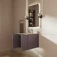 thumbnail image 4 of Sonoma 24 in W x 22 in D Dark Grey Single Bath Vanity and Carrara Marble Top, 4 of 11