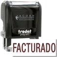thumbnail image 1 of Self-Inking Facturado Stamp, Trodat Printy 4911, Press and Print Stamping, Impression Size 5/8" x 1-1/2", Up to 10,000 Impressions - Brown Ink, 1 of 10