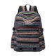 thumbnail image 1 of Canvas School Bag Laptop Backpack For College Students And Gym Enthusiasts Ethnic Book Bags Large Capacity Rucksacks Red, 1 of 5