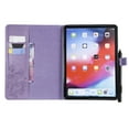 thumbnail image 5 of iPad Pro 11-inch 2018 Release Case, Allytech Embossed with Butterfly Series Folio Stand Wallet Case with Cards/Cash Holder [Apple Pencil Charging not Supported] for Apple Pad Pro 11" (2018), Purple, 5 of 7