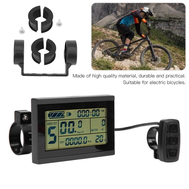 Professional Manufacturing Electric Bicycle LCD Instrument, LCD Instrument, High Reliability Equipment for Cycling Riding Cyclists Car Shops