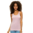 thumbnail image 4 of Felina Reversible Cotton Womens Tank Top | 4-Pack (Midsummer Essentials, Small), 4 of 7