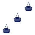 thumbnail image 4 of maskred Versatile Beach Toys Bag Durable Mesh Tote for Poolside Adventures Blue Extra Large 3Set, 4 of 6