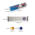 thumbnail image 2 of Bewildely Mini juguetes portátiles de viaje, escuela, familia, bolos, barra de curling, deportiva, entrenamiento para adultos, juego de para Almacenamiento y organización del hogar Bewildely HA020695-00, 2 of 6