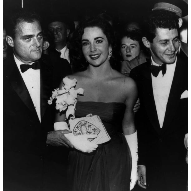 Elizabeth Taylor Mike Todd and Eddie Fisher at an event Photo Print (24 ...