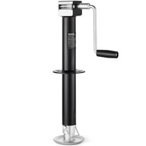 VEVOR 5000 lbs A-Frame Trailer Jack, 15-Inch Vertical Travel, Trailer Lift Jack with Adjustable 7-Level Drop Leg & Drill Socket, Cordless Drill Compatible, Suitable for RV, Utility, Yacht Trailers