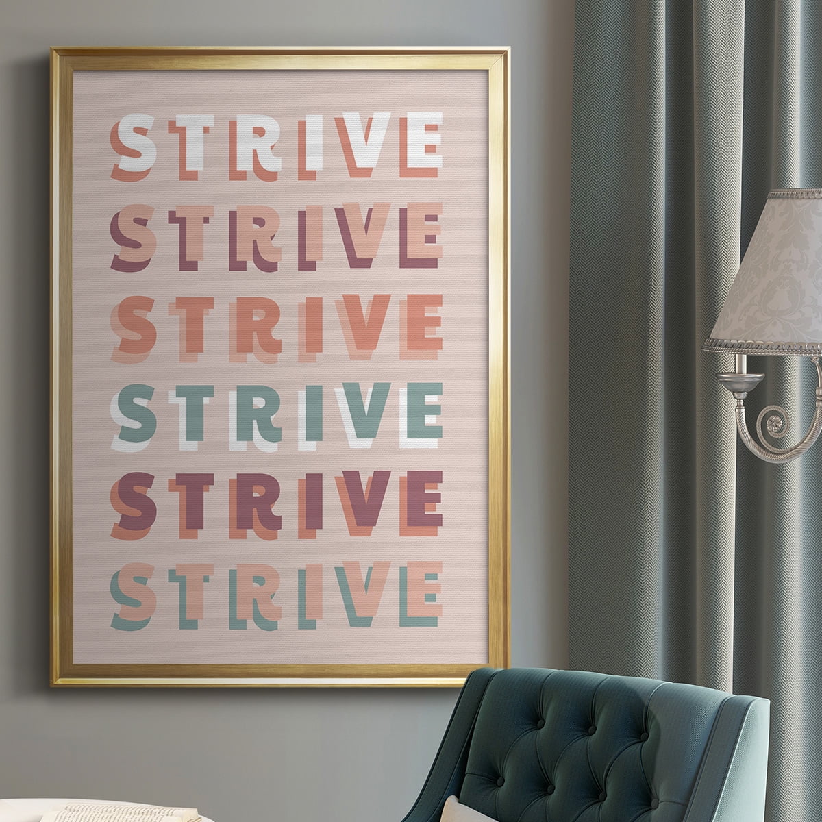 Strive Premium Framed Print - Ready to Hang