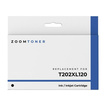 Zoomtoner Compatible with Epson T202XL120 Ink / Inkjet Cartridge - High Yield - Black