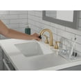 thumbnail image 6 of Delta 35775-Pd-Dst Stryke 1.2 GPM Widespread Bathroom Faucet - Lumicoat Stainless, 6 of 7